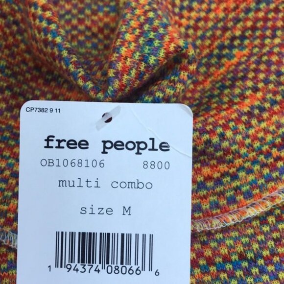 Free People Sunny Days Stretch Cotton Sweater - Picture 6 of 7